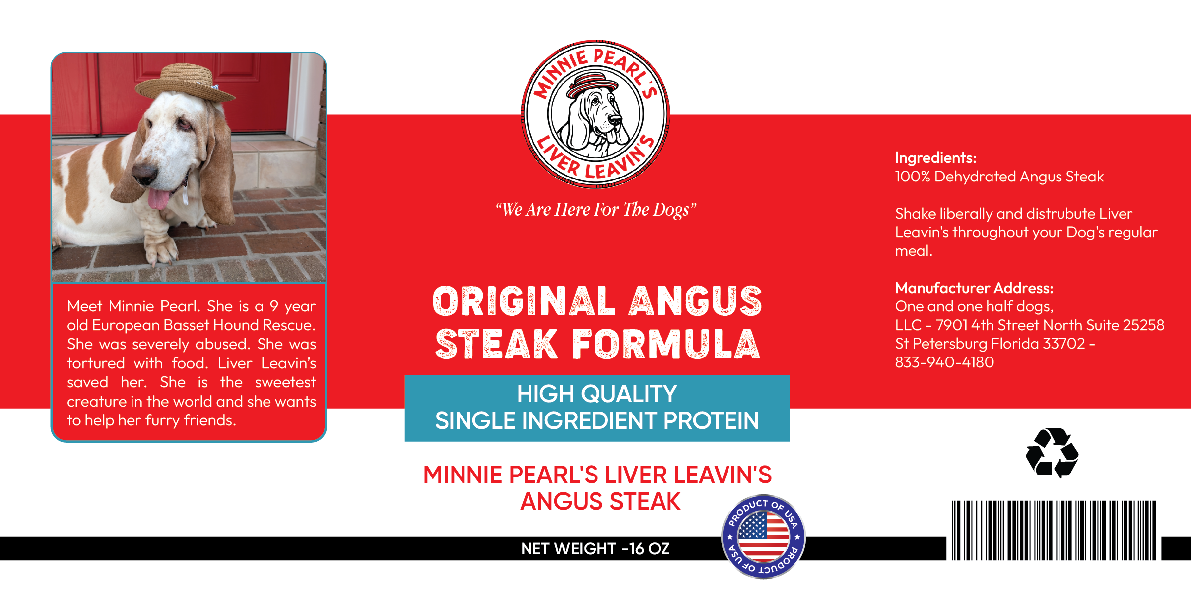 Minnie's Original Angus Steak Formula
