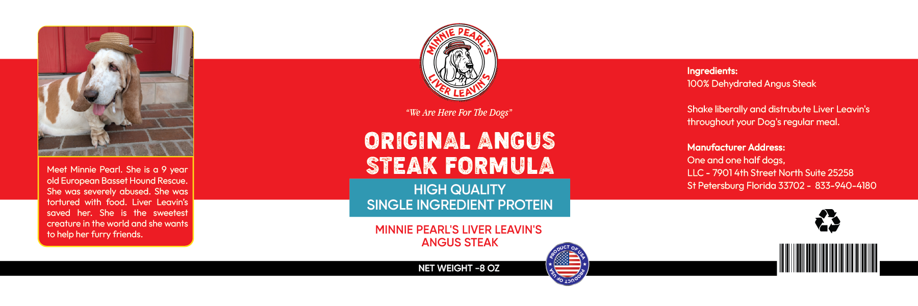 Minnie's Original Angus Steak Formula