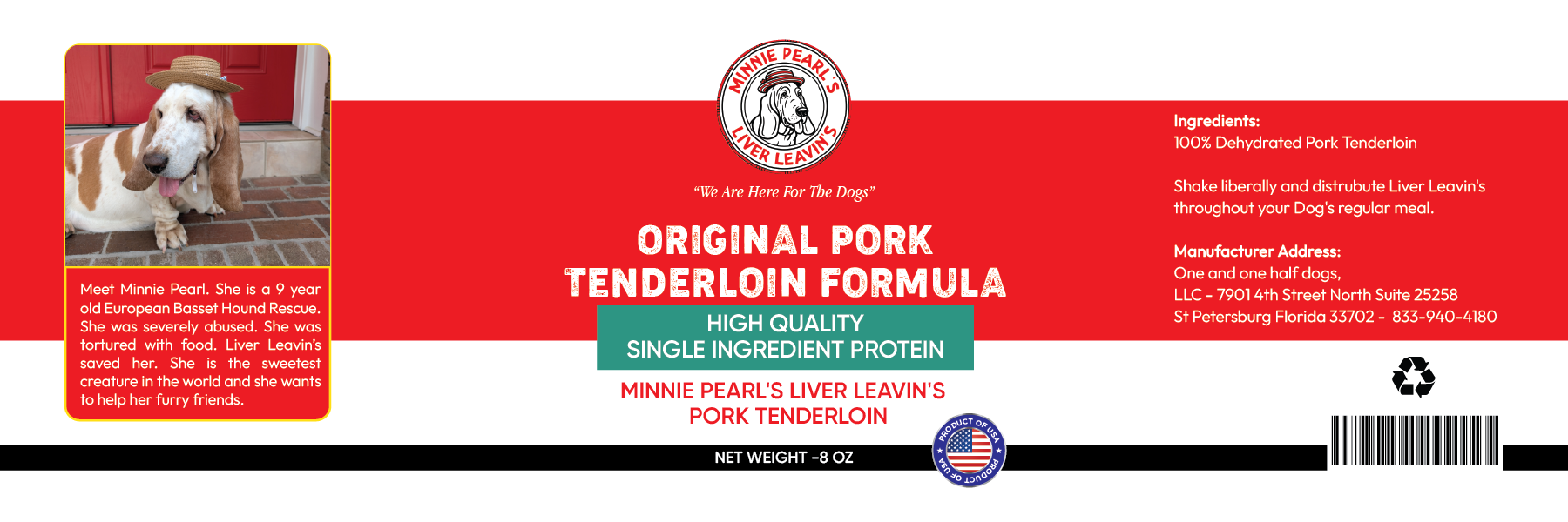 Minnie's Original Pork Tenderloin Formula
